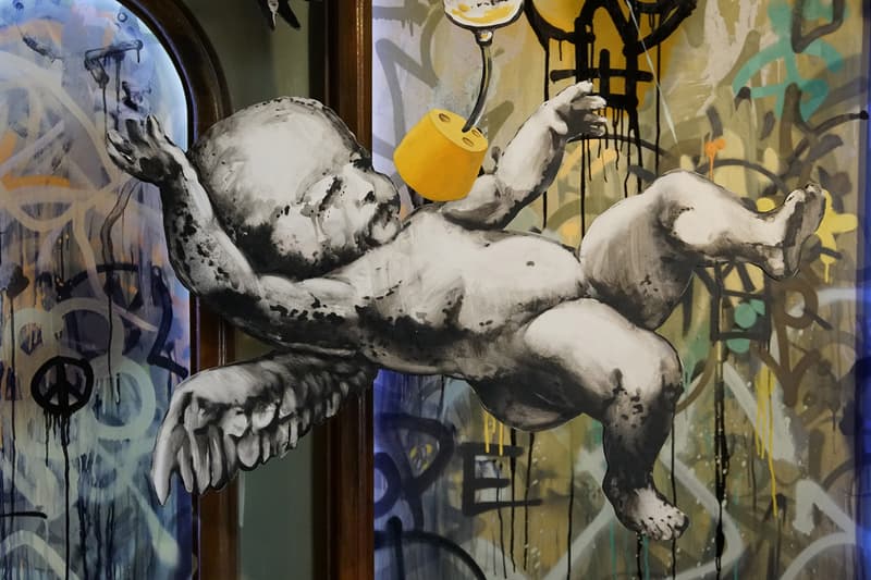 Banksy Opens Art-Filled Hotel Bethlehem Travel Graffiti