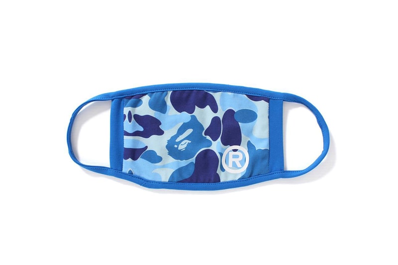 BAPE ABC Camo Mask Blue
