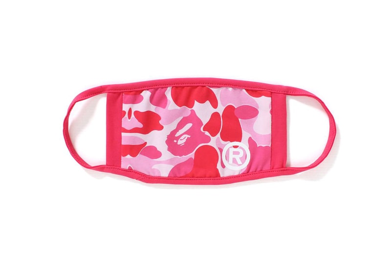 BAPE ABC Camo Mask Red