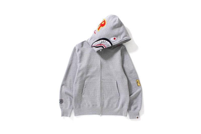 BAPE Shark Hoodies A Bathing Ape Streetwear Apparel Soft Goods