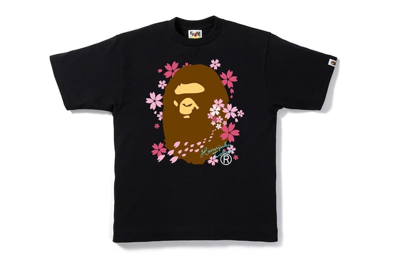 BAPE A Bathing Ape Sakura Tees 2017 Spring Collection