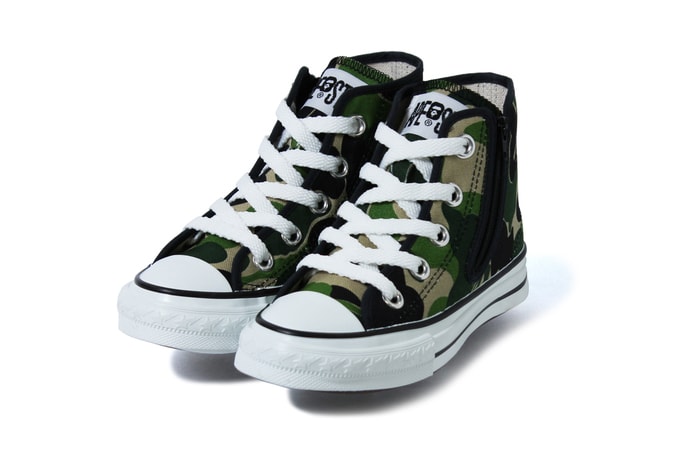 BAPE Infant ABC Camo Ape Sta Hi Sneakers colette A Bathing Ape Ape Head