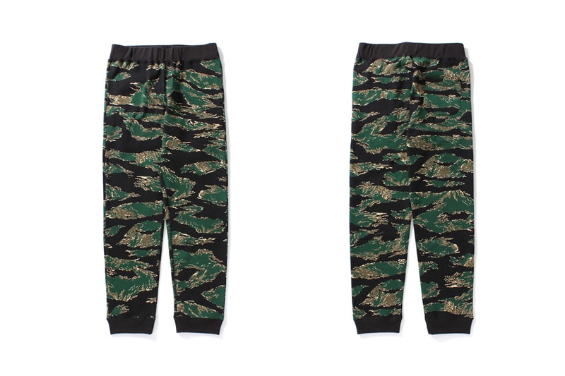 BAPE Unveils Tiger Camouflage 2017 Spring/Summer Collection A Bathing Ape Japan Hoodies T-shirts Bags