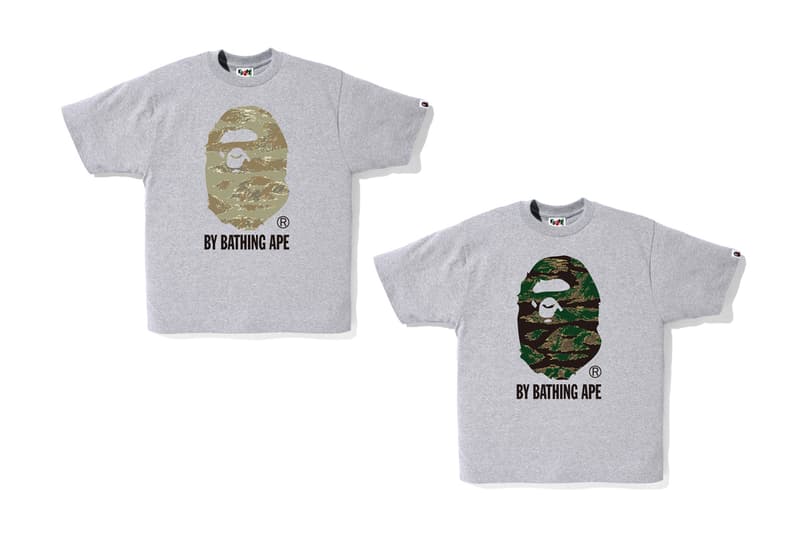 BAPE Unveils Tiger Camouflage 2017 Spring/Summer Collection A Bathing Ape Japan Hoodies T-shirts Bags