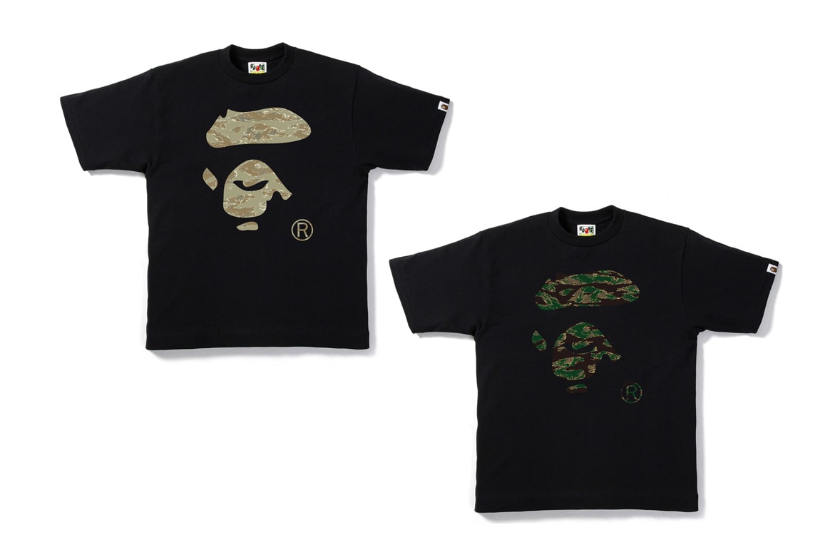 BAPE Unveils Tiger Camouflage 2017 Spring/Summer Collection A Bathing Ape Japan Hoodies T-shirts Bags