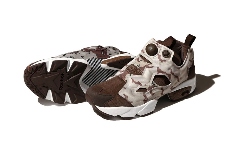 BEAMS x Reebok InstaPump Fury Brown Camo