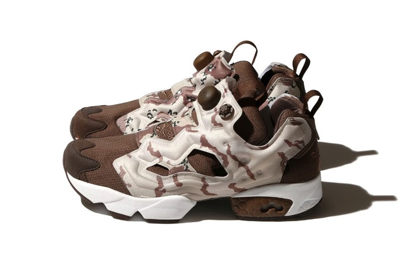 BEAMS x Reebok InstaPump Fury Brown Camo