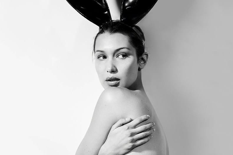 Bella Hadid Poses Nude for Her Sultry 'Vogue China' Editorial