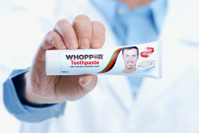 Burger King's Toothpaste Lets You Brush Your Teeth and Eat a Burger at the Same Time