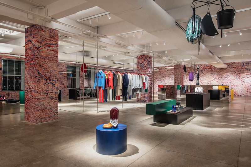 Raf Simons Comission Sterling Ruby Calvin Klein Headquarters Installations