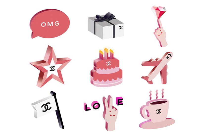 Chanel Emoji Set For Iphone Hypebeast