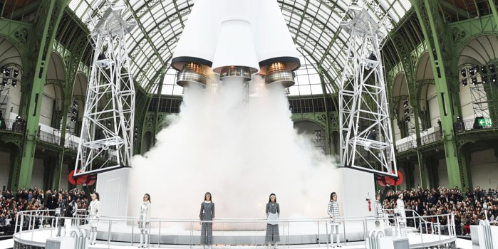 Chanel Launches Rocket at Fall Winter 2017 Show