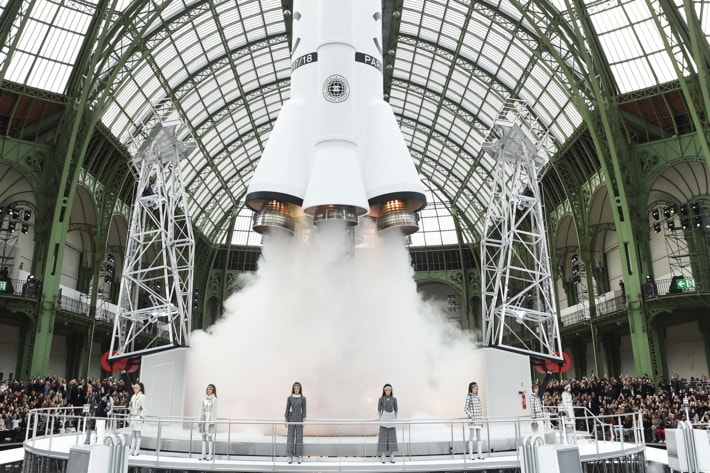 Chanel Launches Rocket at Fall Winter 2017 Show