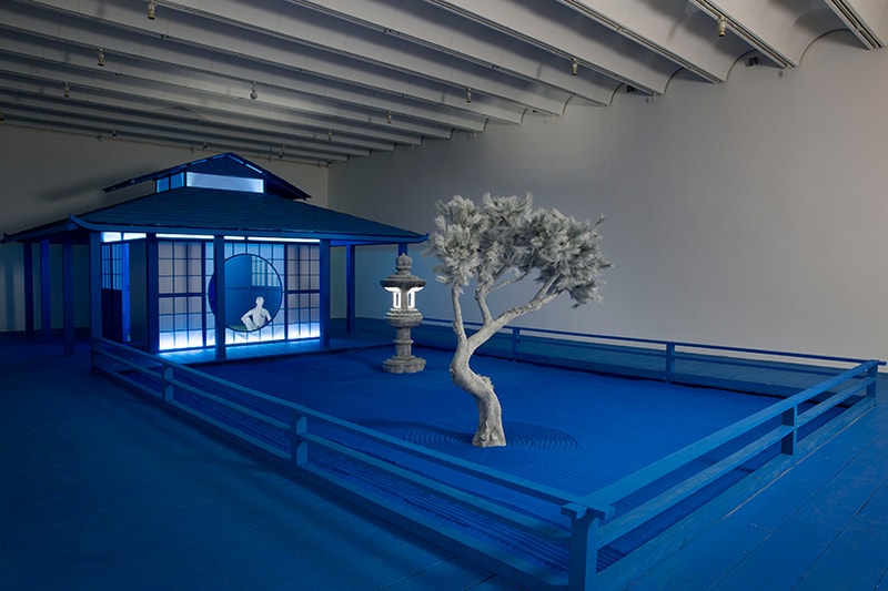 Daniel Arsham Zen House "Hourglass" Exhibit