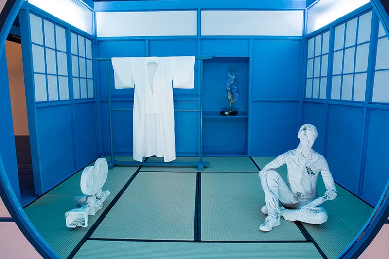 Daniel Arsham Zen House "Hourglass" Exhibit