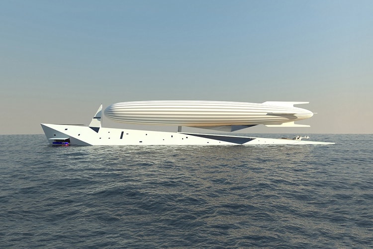 The "Dare to Dream" Superyacht Concept Boasts a 330-Foot Airship
