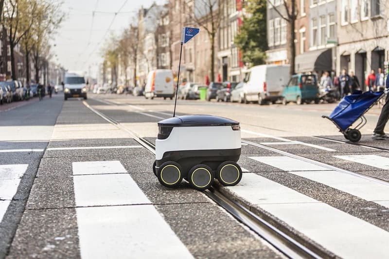 Dominos Pizza Starship Pizza Delivery Robot