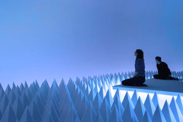 This Synthetic Silent Desert Installation at the Guggenheim Offers a Place for Solace