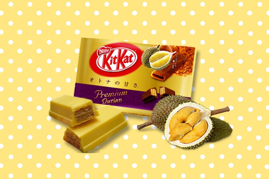 kolbe Forventning brud Kit Kat Limited Edition Durian Flavor Thailand | Hypebeast