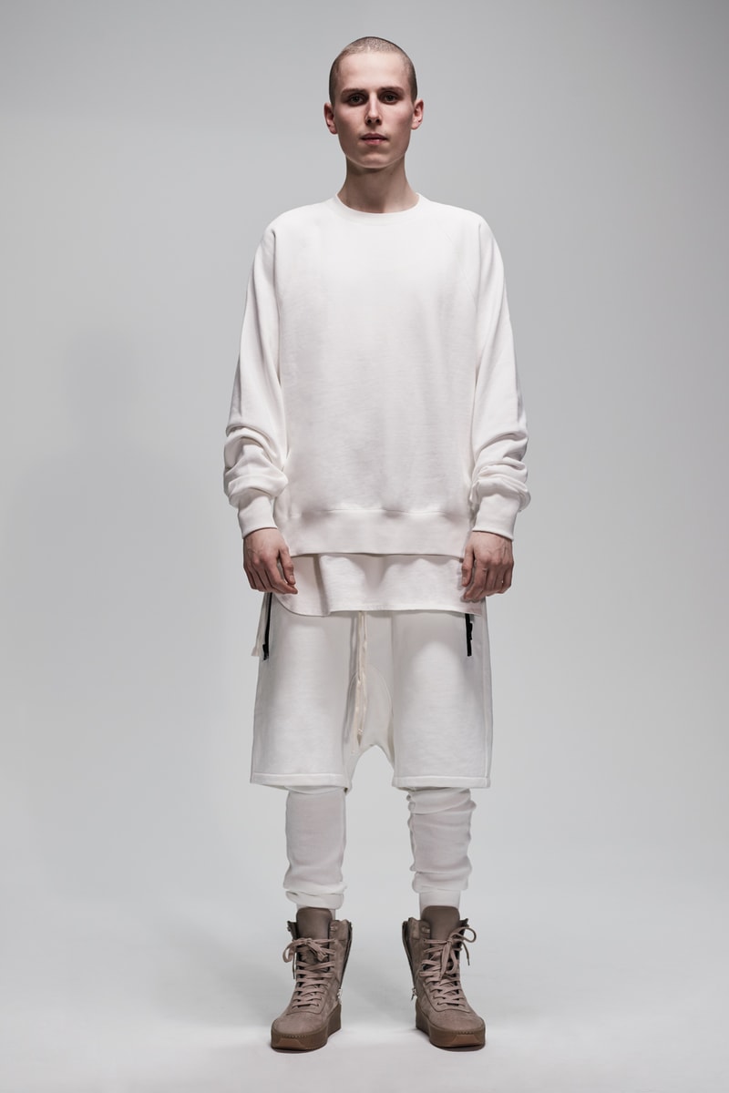 F.O.G. Essentials PacSun 2017 Spring Summer Crewneck Shirt Shorts White
