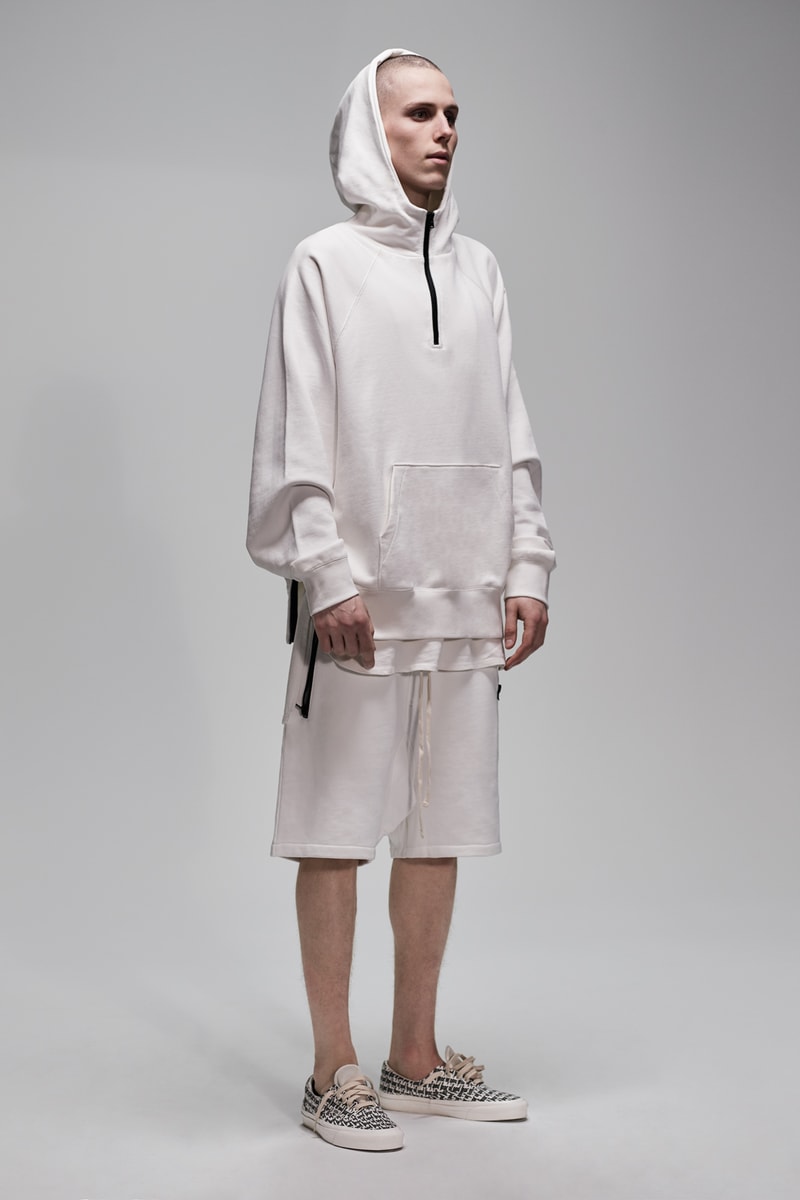 F.O.G. Essentials PacSun 2017 Spring Summer Hoodie Shorts White