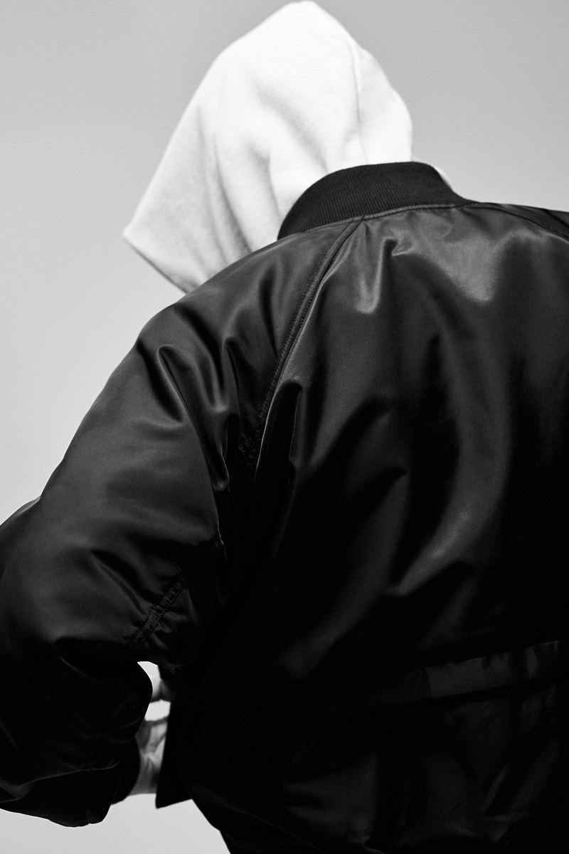 F.O.G. Essentials PacSun 2017 Spring Summer Hoodie White Jacket Black Back