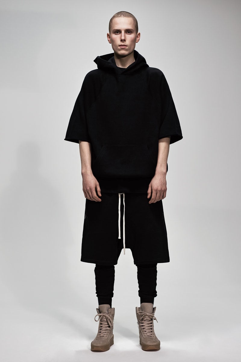 F.O.G. Essentials PacSun 2017 Spring Summer Hoodie Shorts Black