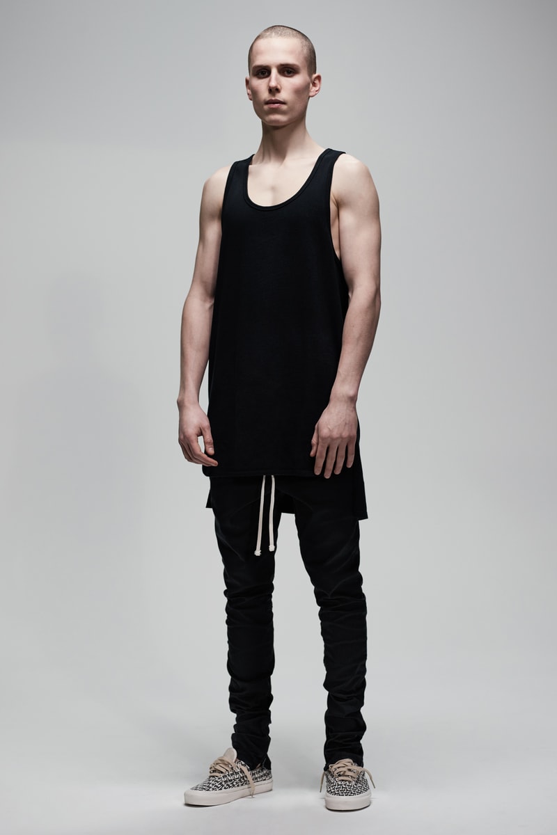 F.O.G. Essentials PacSun 2017 Spring Summer Tank Joggers Black