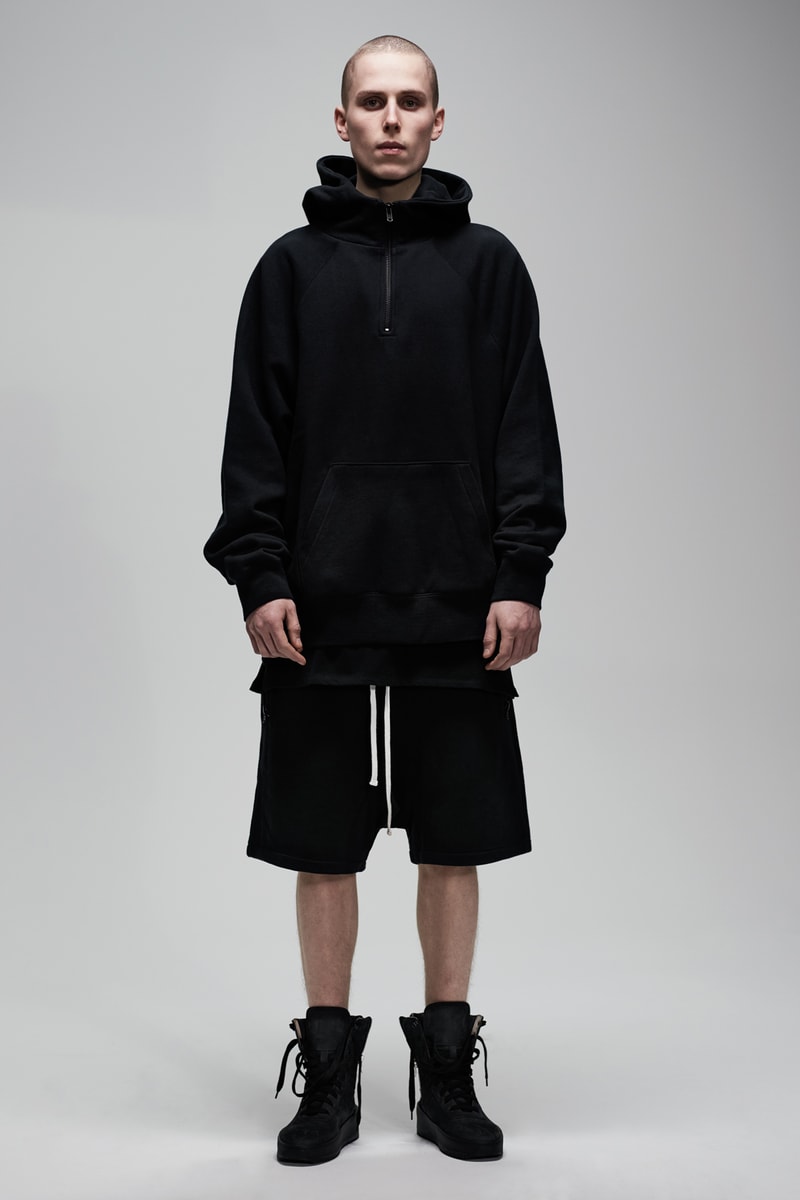 F.O.G. Essentials PacSun 2017 Spring Summer Hoodie Shorts Black