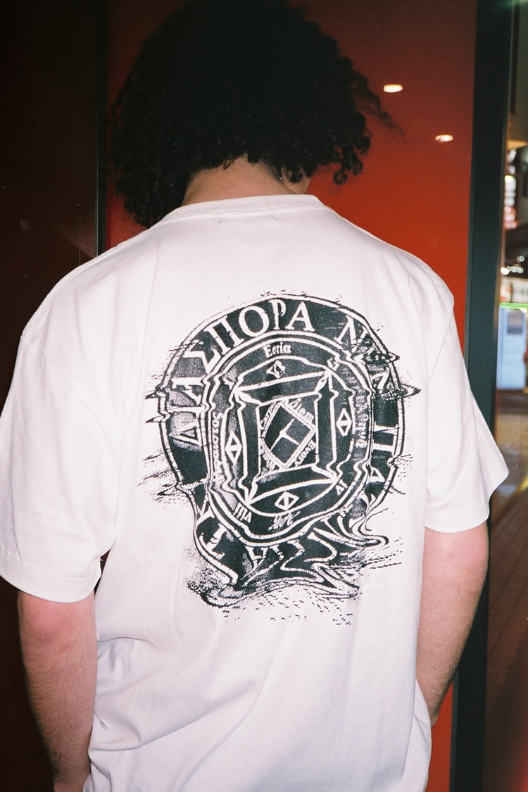 Fathom X Diaspora Skateboards White T-Shirt Back