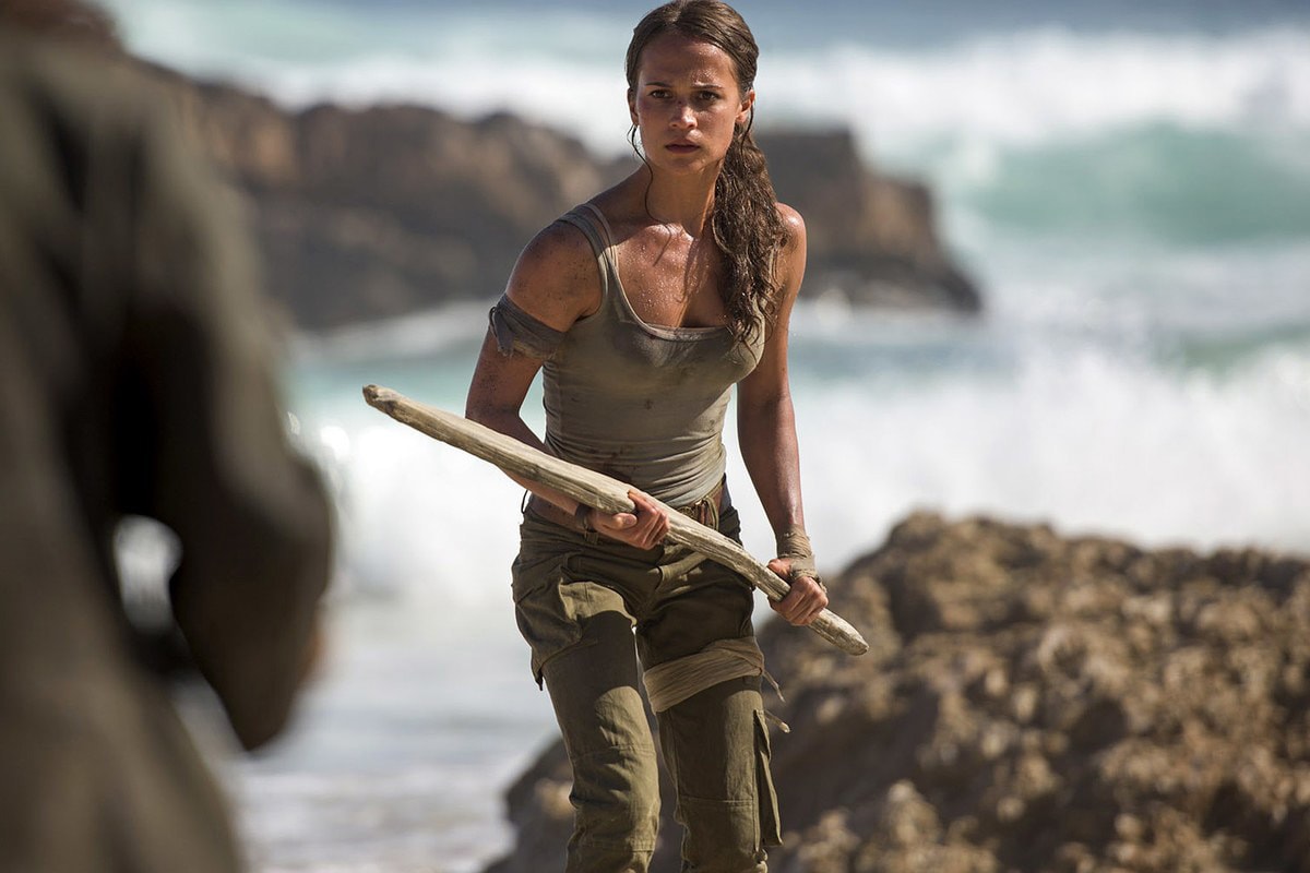 Alicia Vikander Lara Croft Tomb Raider Reboot First Look