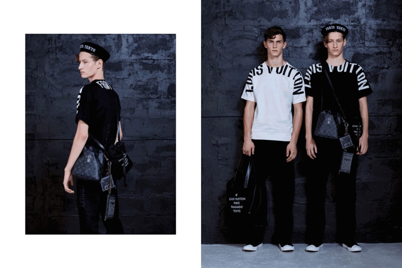 fragment design Louis Vuitton Collaboration Lookbook