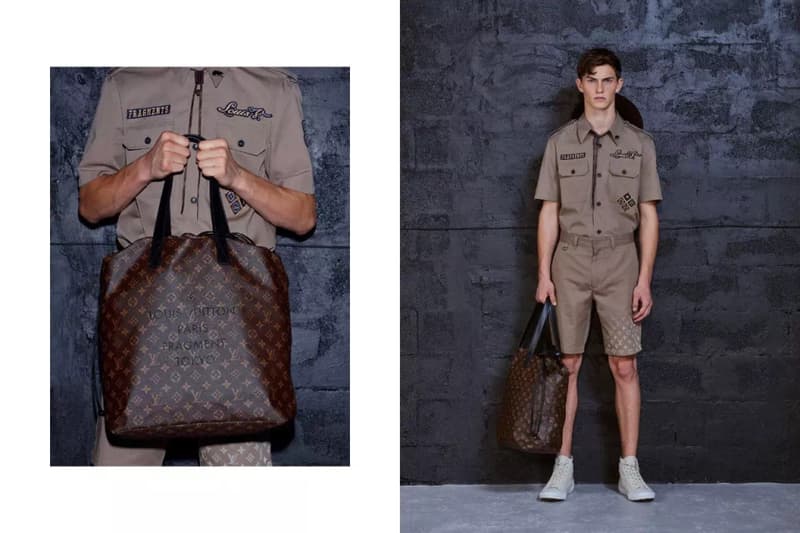 fragment design Louis Vuitton Collaboration Lookbook