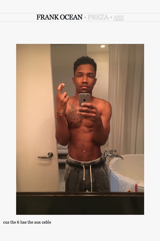 Frank Ocean Drake collab collaboration 2017 rumors