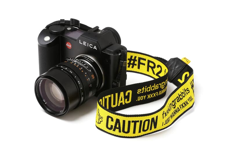 Fxxking Rabbits Caution Yellow Camera Strap Ryo Ishikawa Vanquish