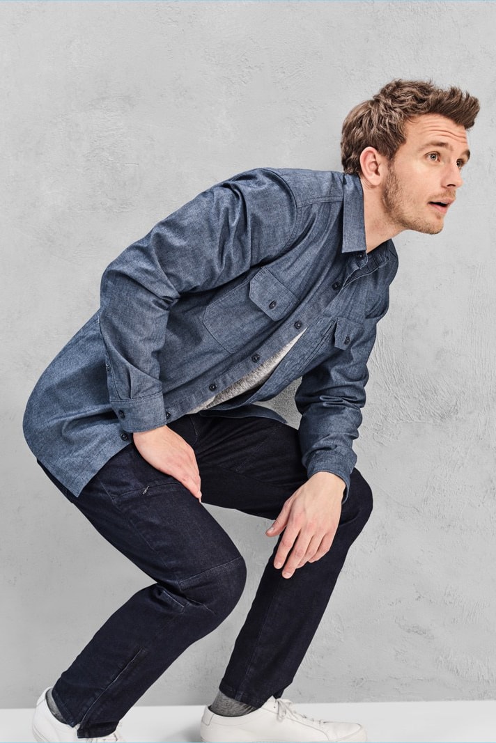 GAP Technical Denim Jeans Jacket Shirt