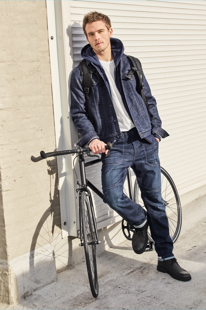 GAP Technical Denim Jeans Jacket Shirt