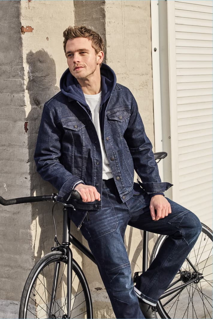 GAP Technical Denim Jeans Jacket Shirt
