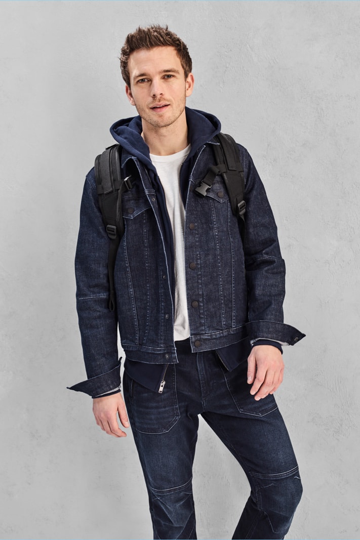 GAP Technical Denim Jeans Jacket Shirt