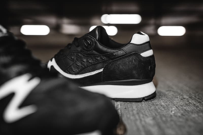 Hanon x Diadora V7000 Midnight Express Saturday Special Black