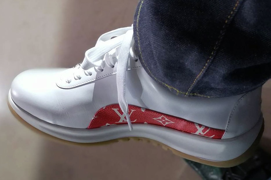 The Supreme x Louis Vuitton Collaboration Will Feature Sneakers