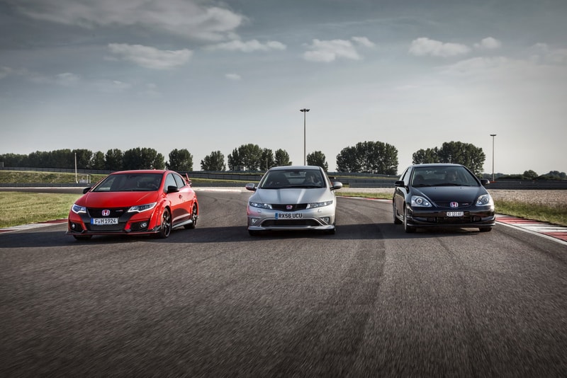 Honda Civic Type R Through History