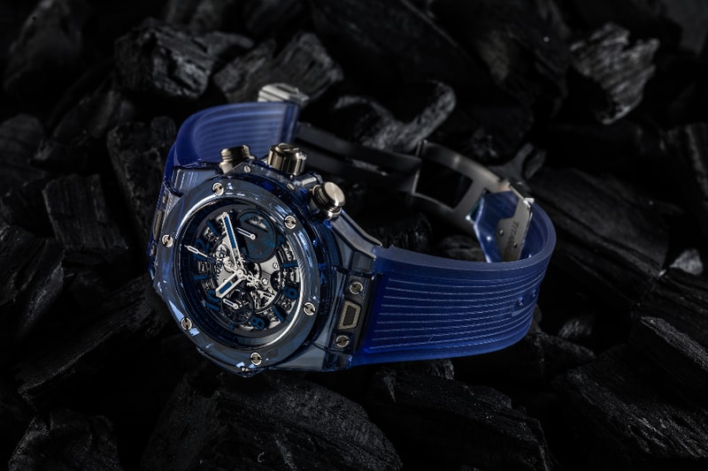Hublot Big Bang Sapphire Case Red Blue
