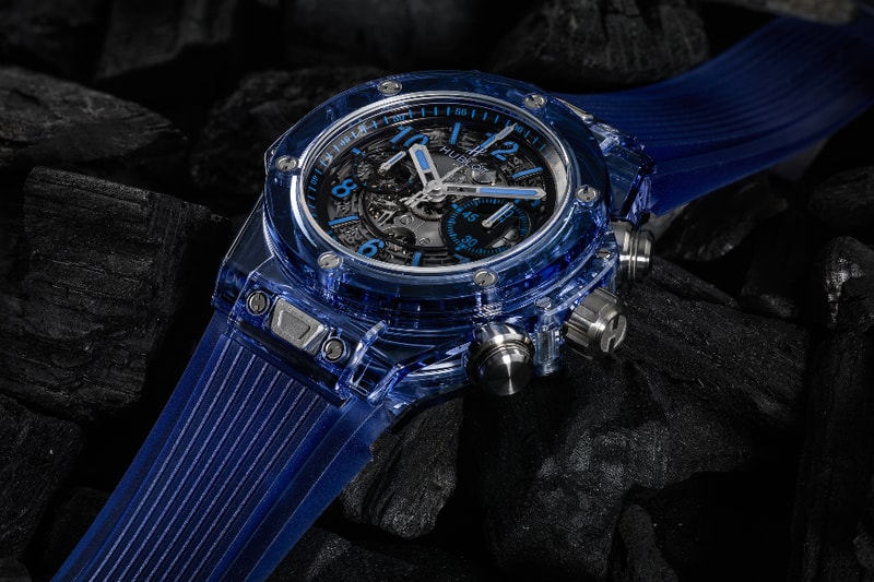 Hublot Big Bang Sapphire Case Red Blue