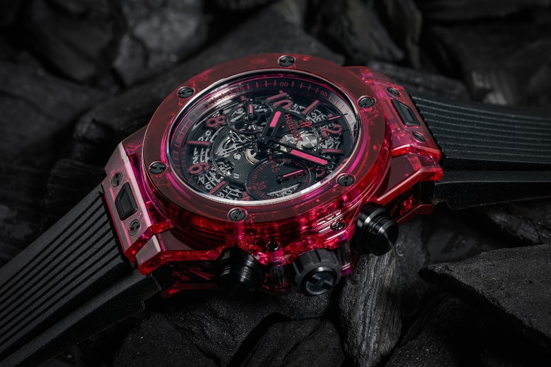 Hublot Big Bang Sapphire Case Red Blue