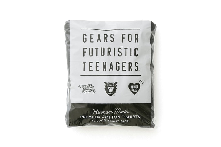 HUMAN MADE's T-Shirt Packs Are Geared Towards "Futuristic Teenagers"