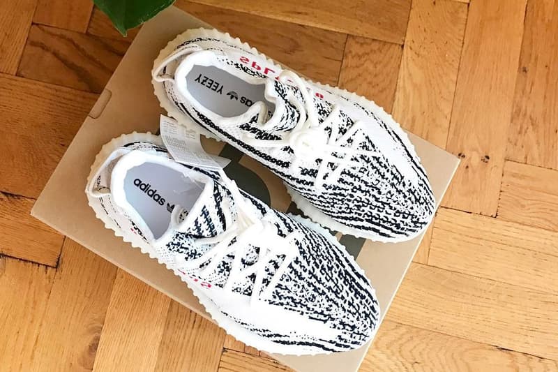 HYPEFEET adidas YEEZY BOOST 350 V2 Zebra