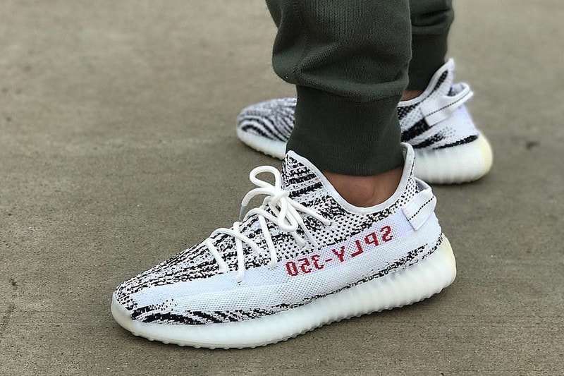 HYPEFEET adidas YEEZY BOOST 350 V2 Zebra