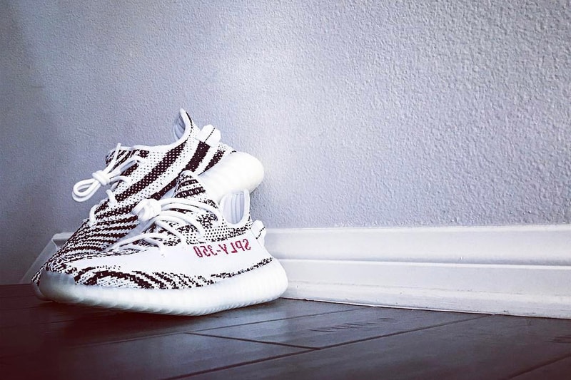 HYPEFEET adidas YEEZY BOOST 350 V2 Zebra