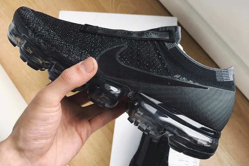 Hypefeet Comme Des Garcons Nike Air Vapormax Hypebeast